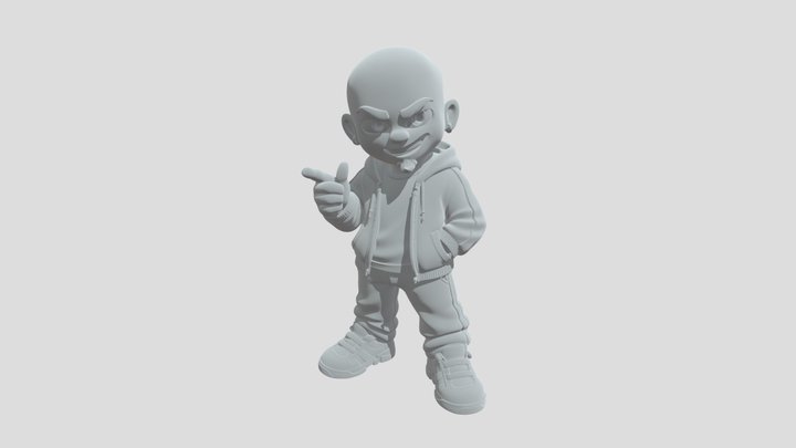JD2x Mascot idea 3D Model