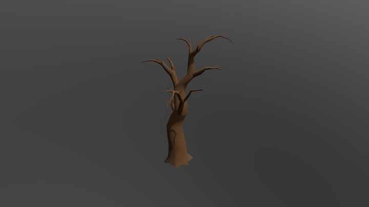 Spoopy Tree 01 3D Model