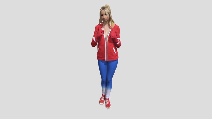Samantha Liberty (AI 1) 3D Model