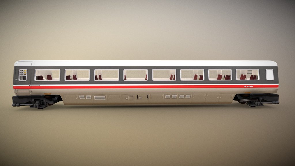 Train - British Rail APT STD Carriage