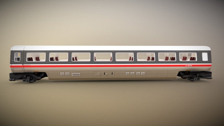Train - British Rail APT STD Carriage – Modello 3D gratuito STL