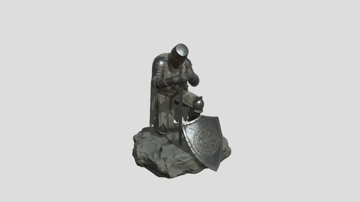 Templario Cruz de San Benito 3D Model