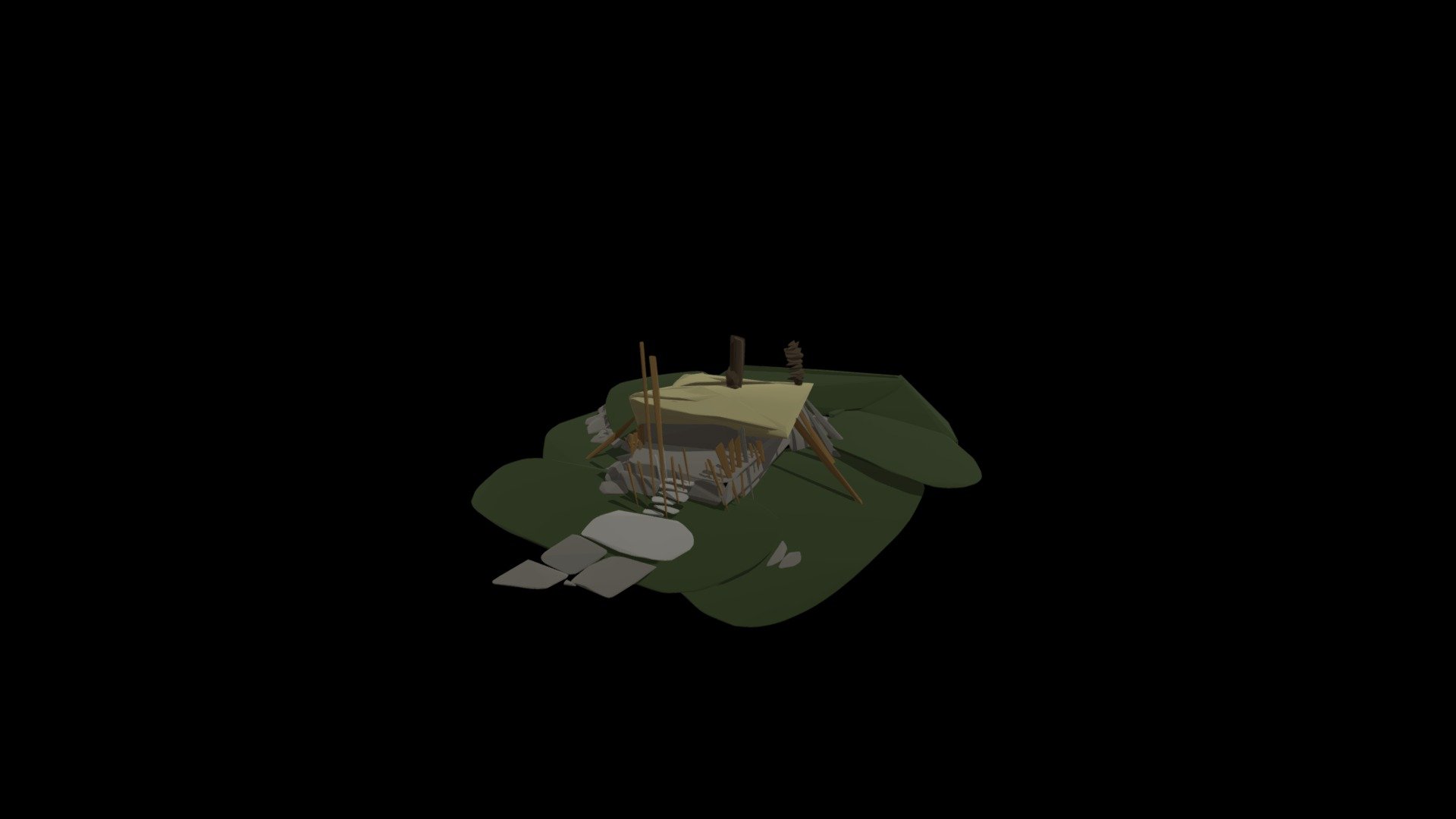 The house (the first sketch)
