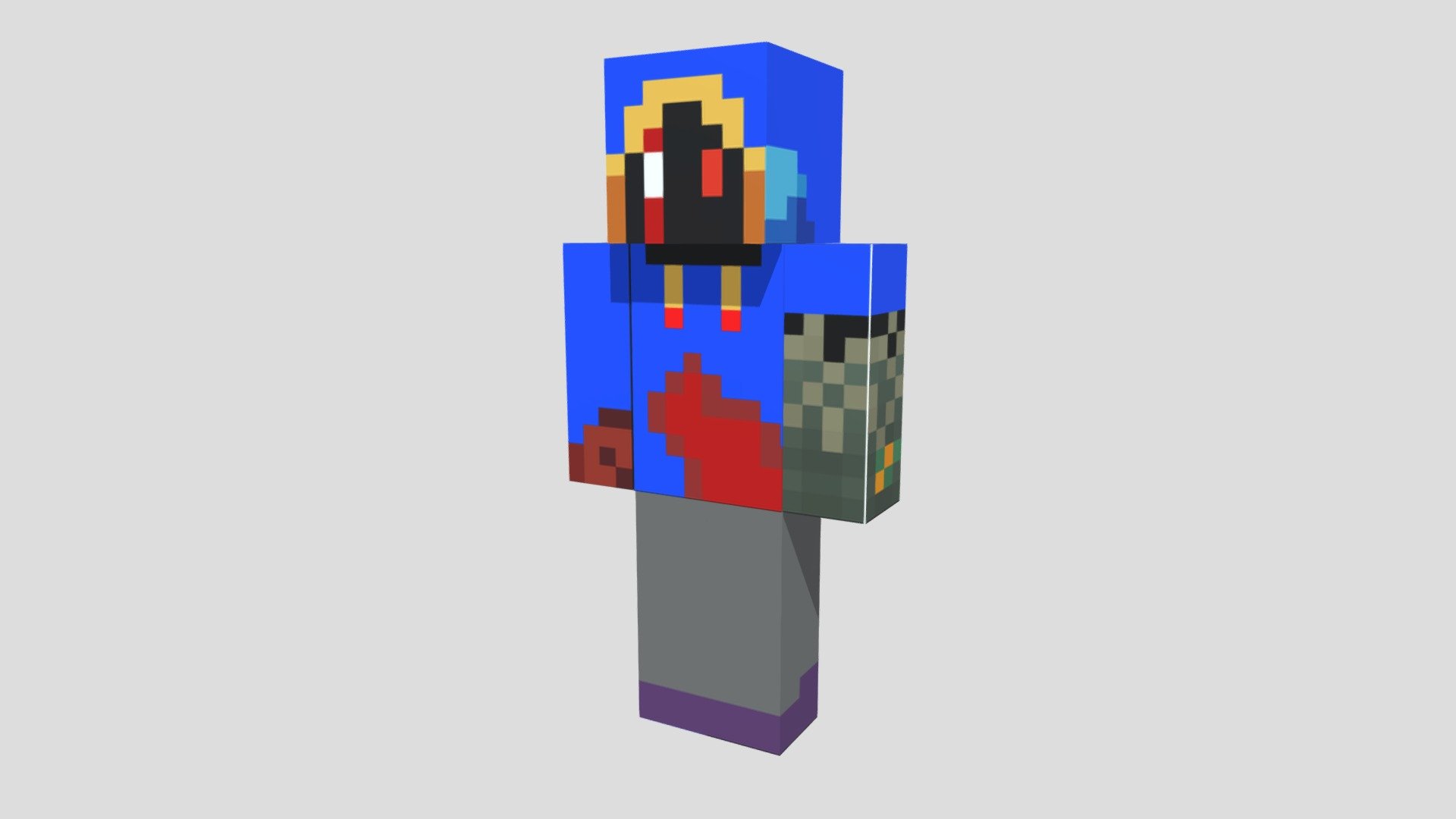 Minecraft Player Rig - Download Free 3D model by GGGS_ZackAttack356YT ...