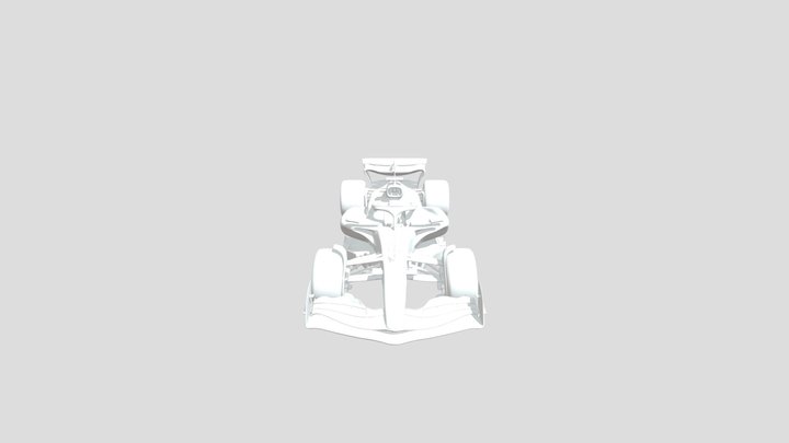 Mercedes W15 3D Model