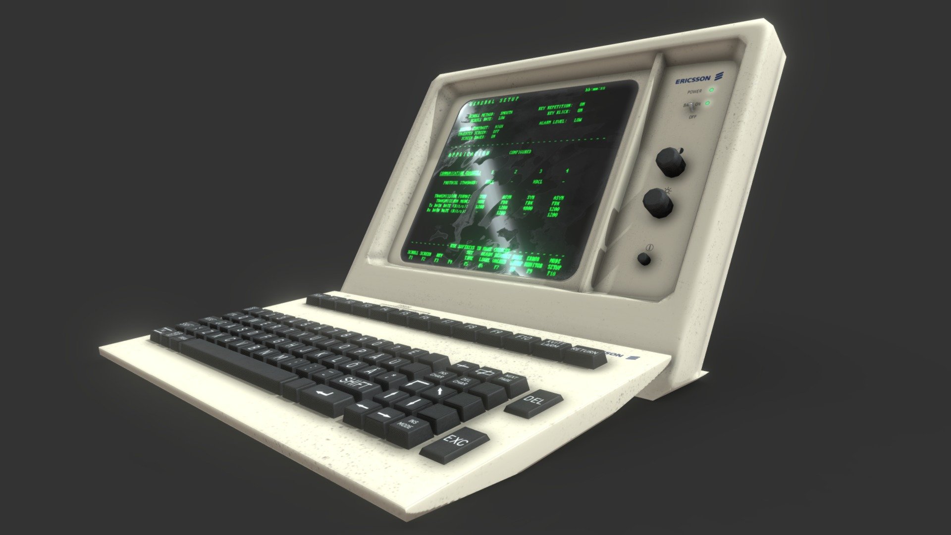 Ericsson Military Control Terminal - Download Free 3D model by ...