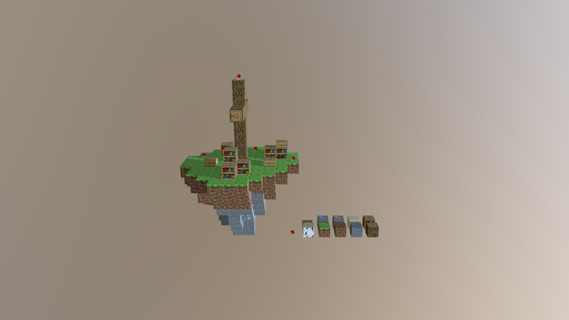 Simple Minecraft Island