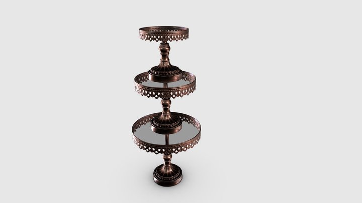 Cake Stand 3D Model
