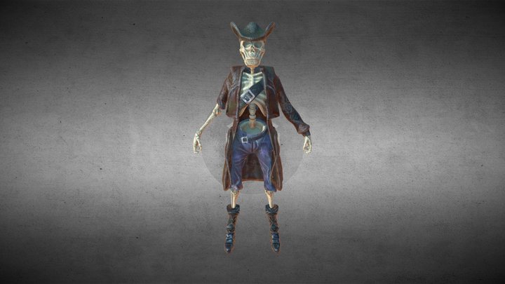 Captain 3D Model