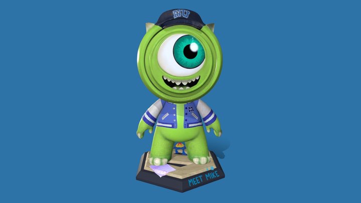 MeetMat2 - Substance Painter Texturing Contest 3D Model