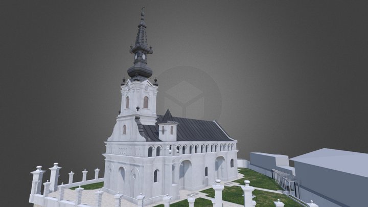 BISERICA ADORMIREA MAICII DOMNULUI - LIPOVA 3D Model