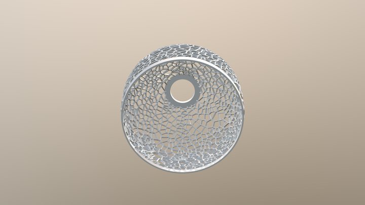 Final q8 lamp shade 3D Model