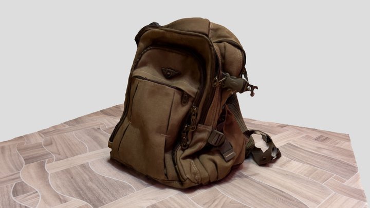 Backpack test scan 3D Model