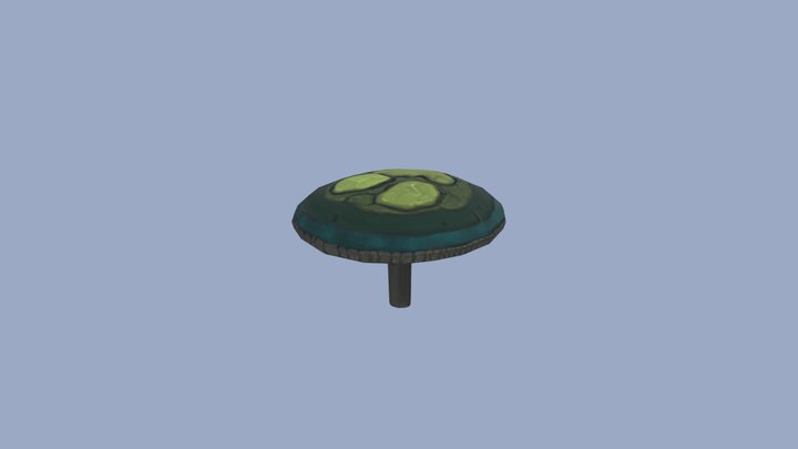 Cave Mushroom 3D Model