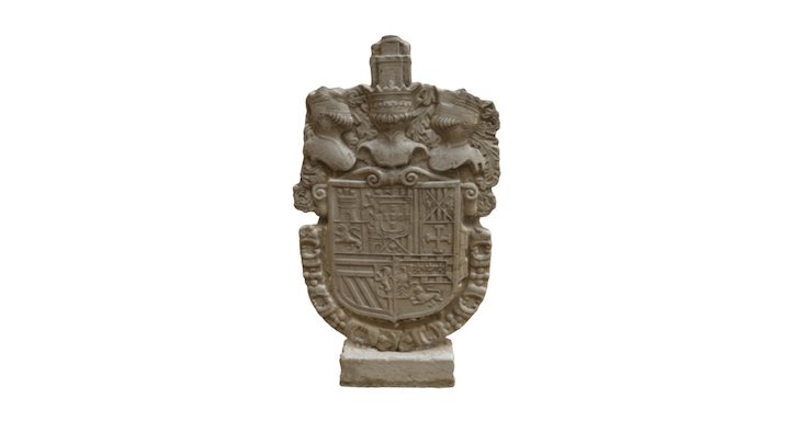 Stemma della famiglia Caracciolo 3D Model