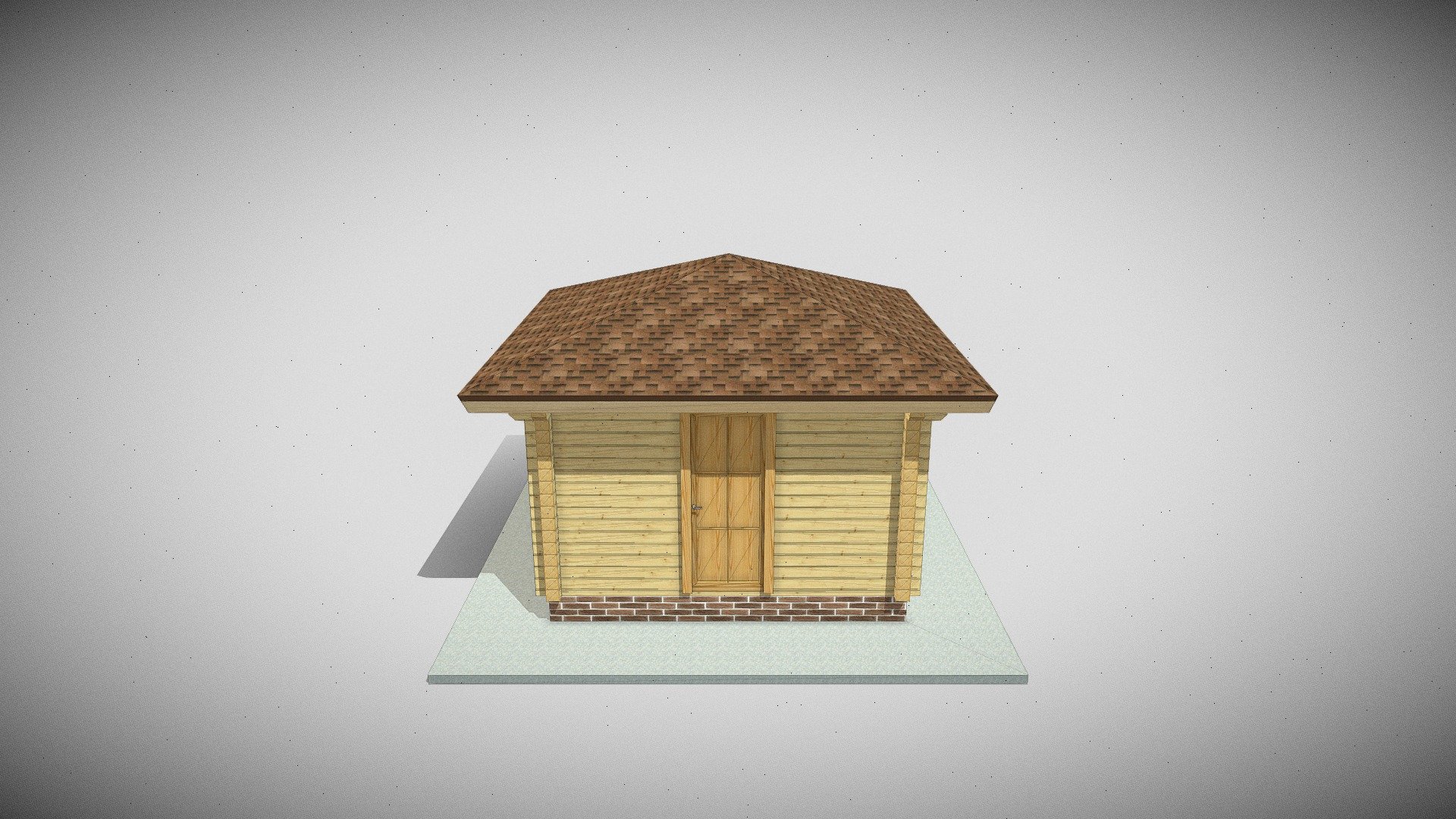 Беседка 4х4 Дачникофф - 3D model by dorokhovvova1 [c5fb893] - Sketchfab