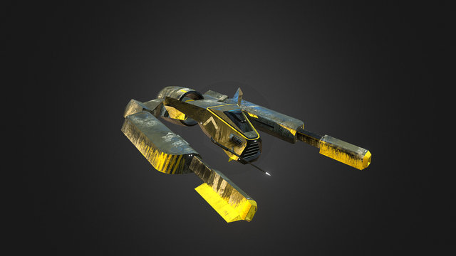 Industrial Drone 3D Model