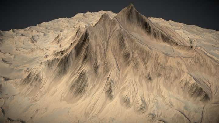 Be-mountain-dunes 3D Model
