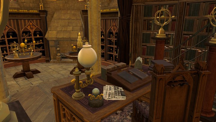 Dumbledore's Office 3D Model