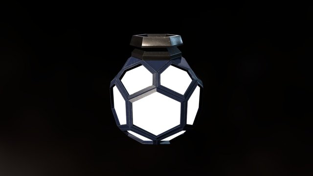 Sci_Fi_lamp 3D Model