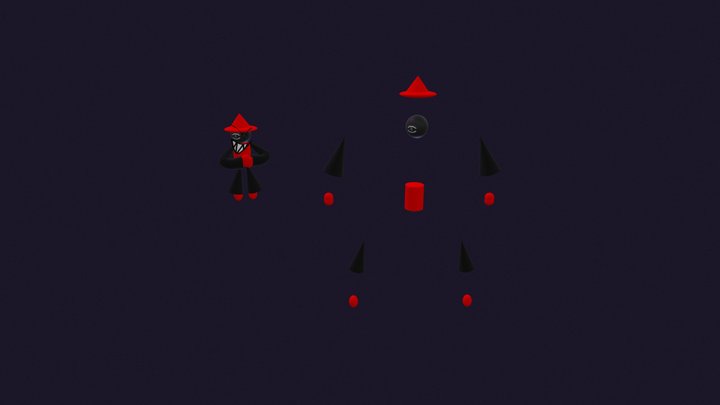 Expunged True Form Rig (dave and bambi FNF) 3D Model