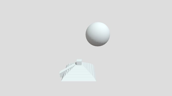 Maia Temple 3D Model