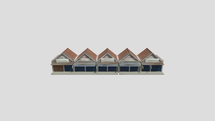 Warung/Ruko 3D Model
