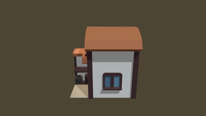 Knight House 3D Model