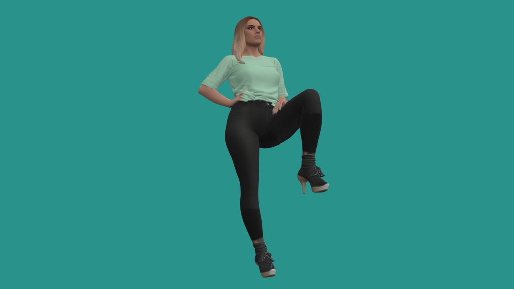 Female Elevated Pose