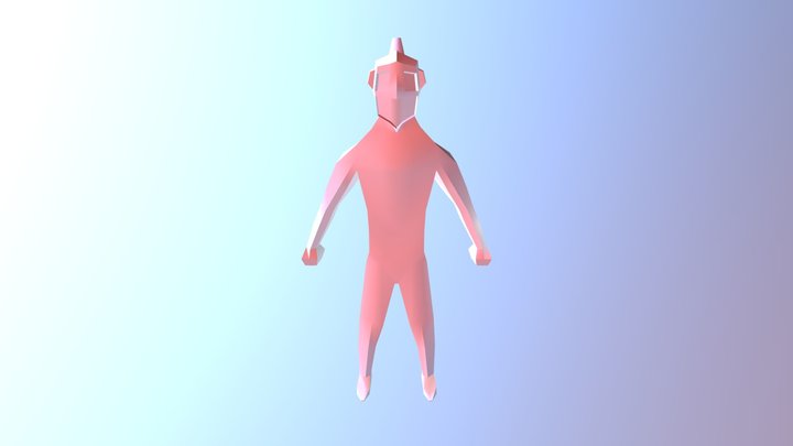 Inhuman Like Model 3D Model