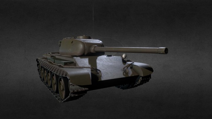 T-44 3D Model
