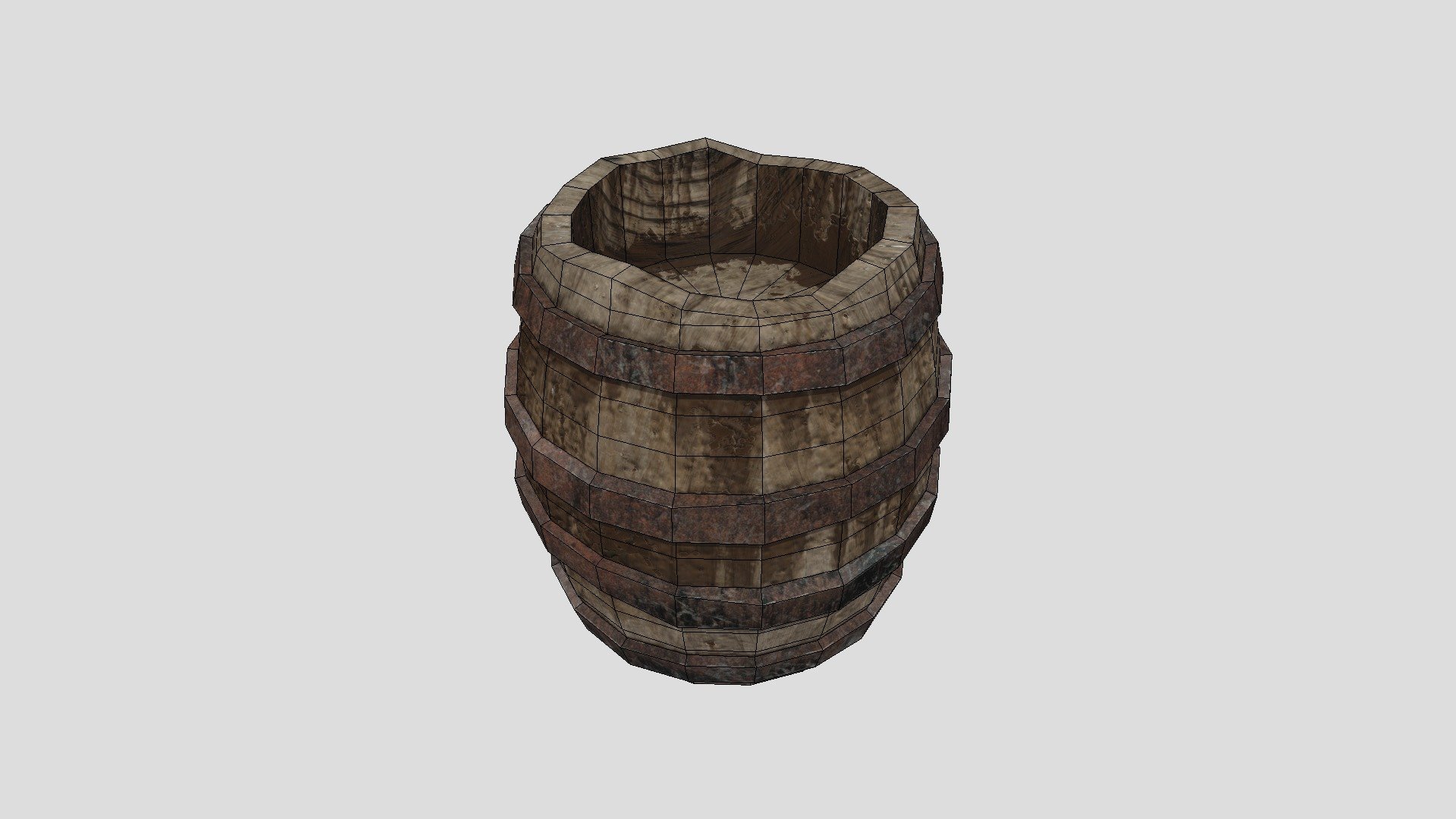 Barrel - 3D model by roobdoo52 [c604d10] - Sketchfab