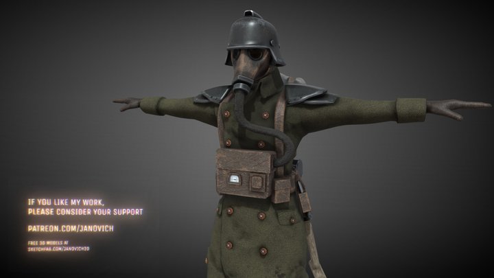 Death Korps of Krieg [2.0] 3D Model