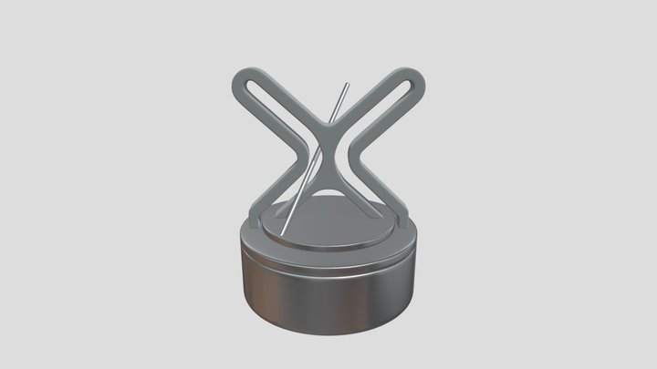 Hyperbolic Slot Metal – Modello 3D gratuito STL