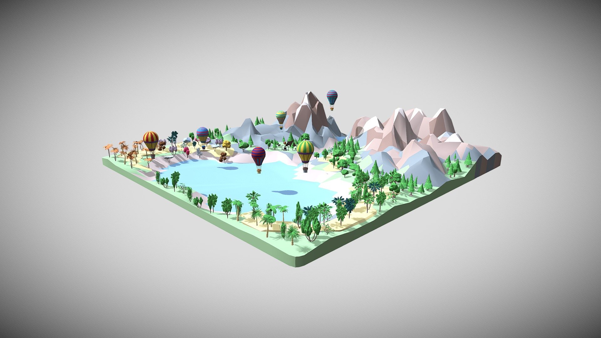 wild island - Buy Royalty Free 3D model by 7ka (@Verasavy) [c60529e ...