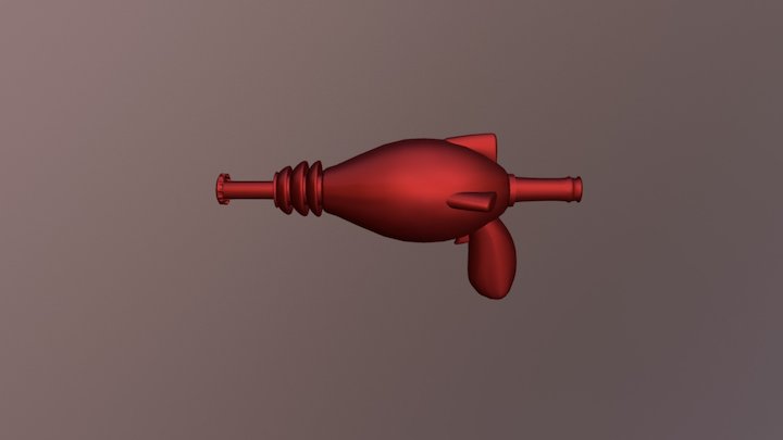 nuka gun from fallout 3D Model