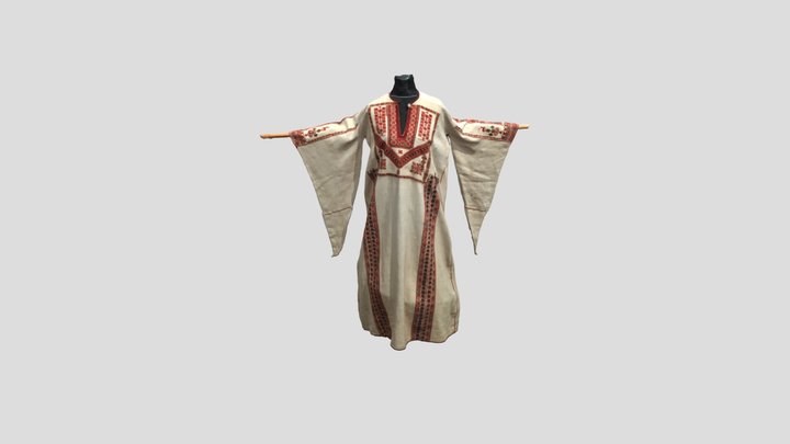 Palestine Dress 1 3D Model