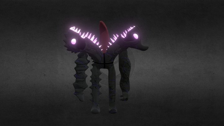 Hellish Jester  Reworked Garten Of Banban 3D Model