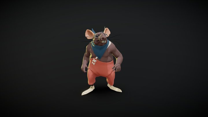 a rodent friend – Free 3D Model STL