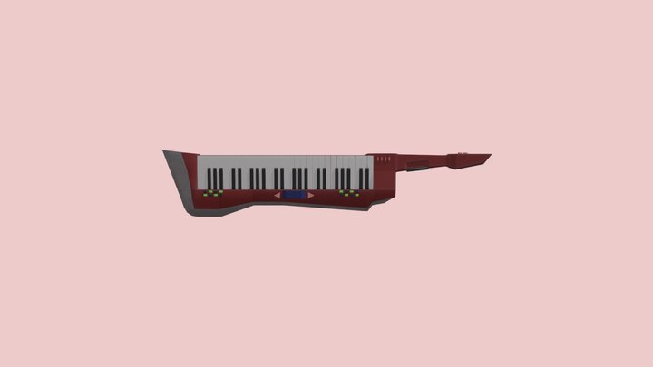 Keytar Blade 3D Model