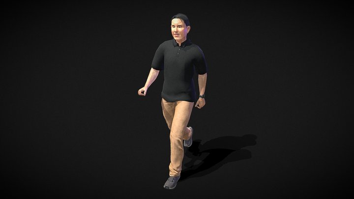 photo to 3d character 3D Model