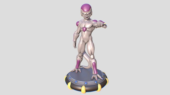 Frieza final form 3D Model