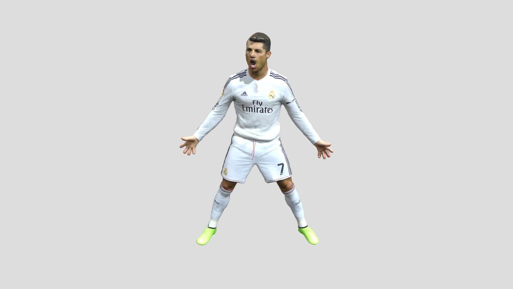 Cristiano Ronaldo iconic pose
