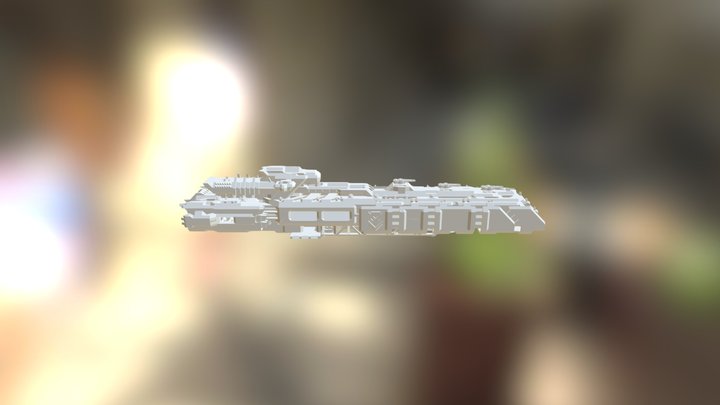 Space Engineers - Dreadnought Athena 3D Model