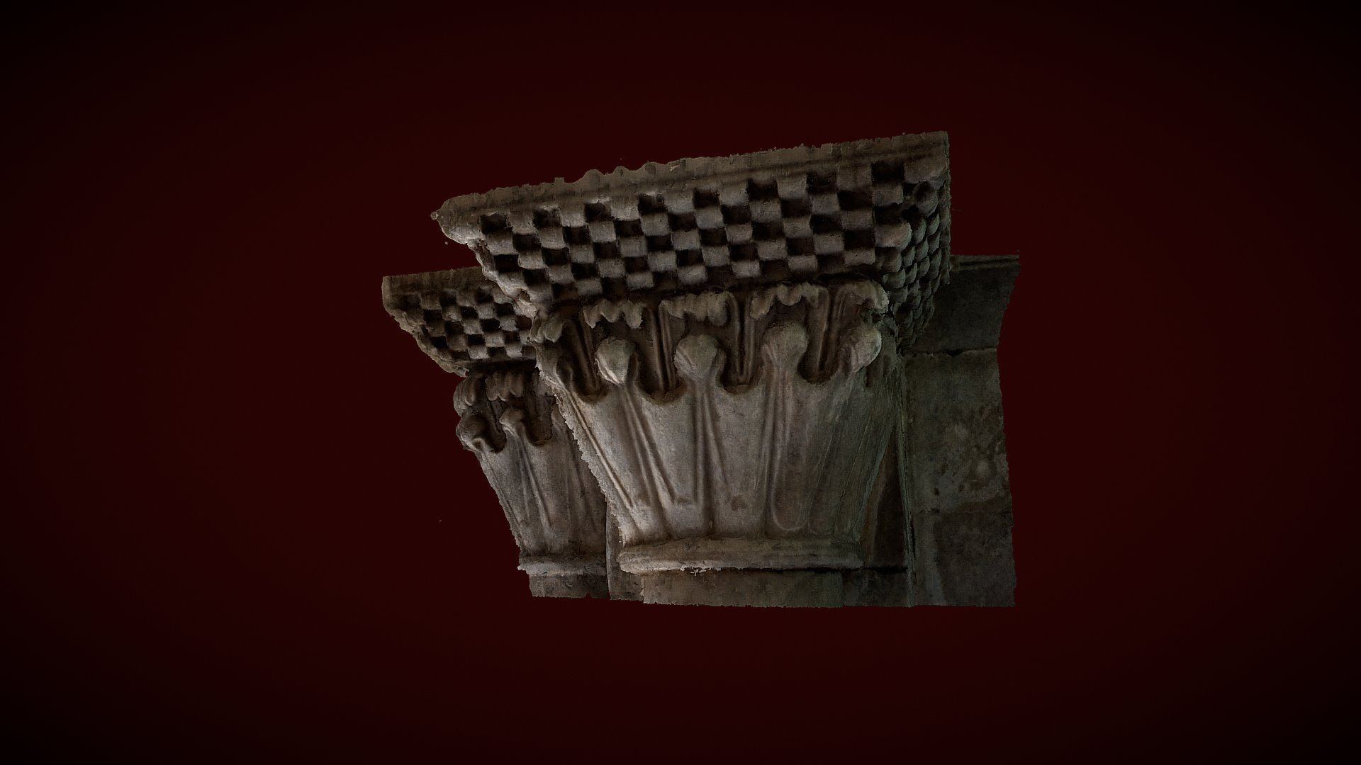 Capitel. Colegiata de Arbás
