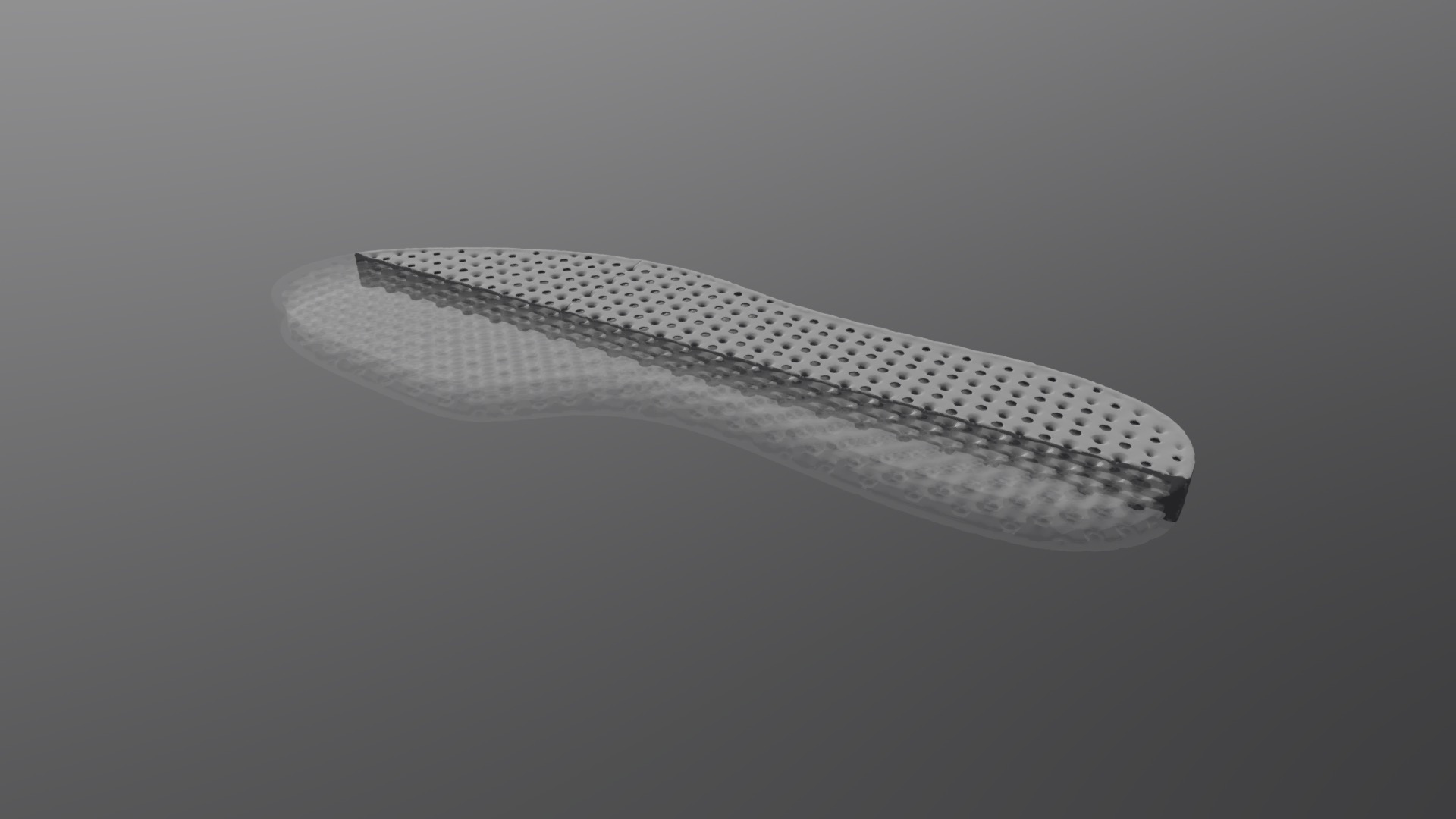 antimagnetic shock absorbing structure