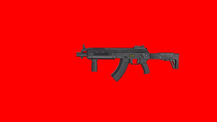 AK-15 PREDATOR 3D Model