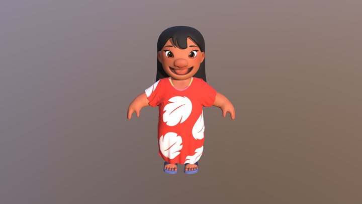 Lilo 3D Model