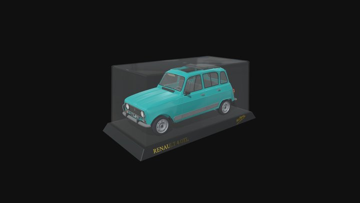 Renault 4 gtl 3D 3D Model