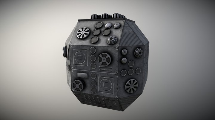 Star Wars Imperial Crate 3D Model